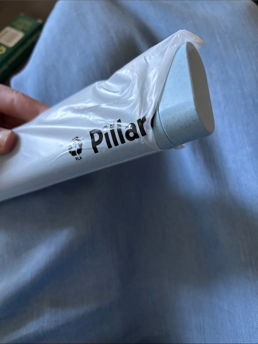 PILLAR 7 day daily pill organizer XL powder blue